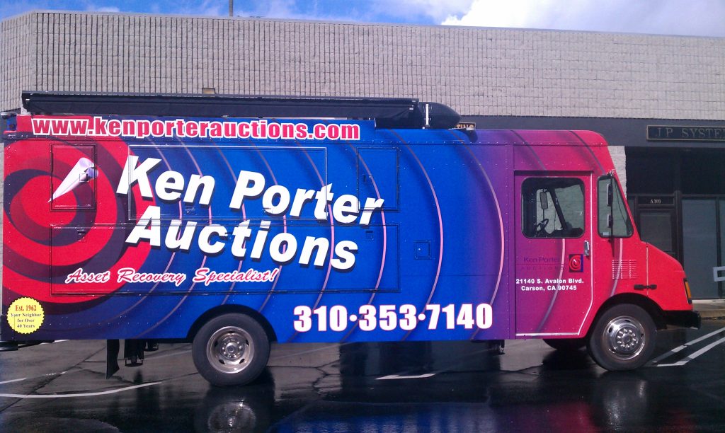 Auction Truck Example Vehicle Wraps 4