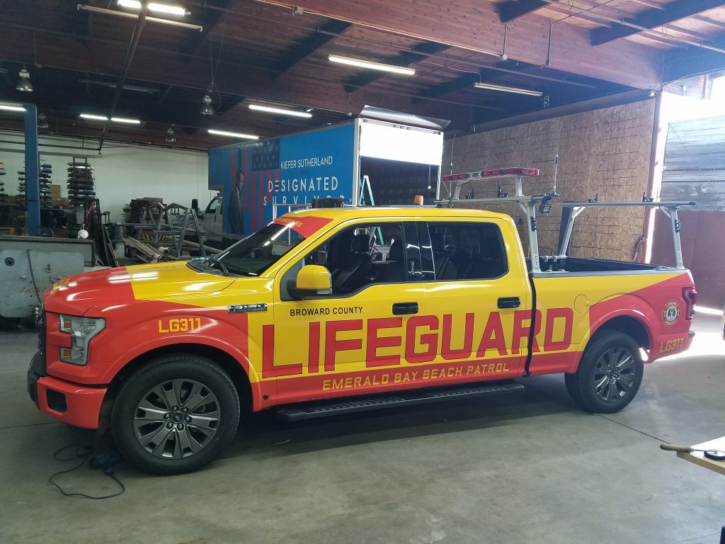 Baywatch Example Of Vehicle Wrap 5