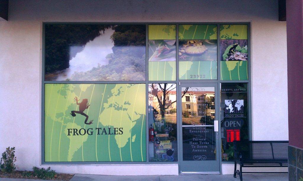 Frog Tales Window Graphics 2