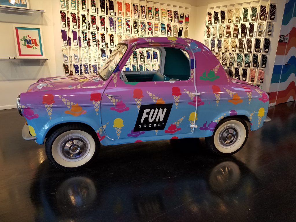 Fun Socks Example Vehicle Wraps 2