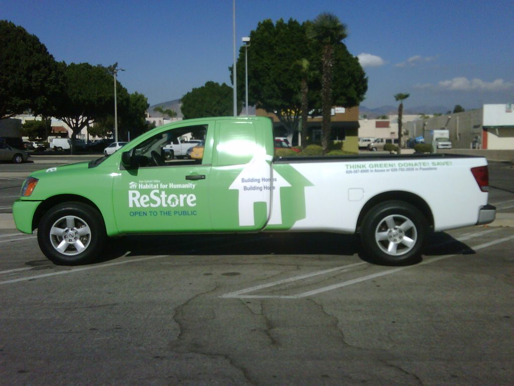 Habitat For Humanity Example Vehicle Wrap 3