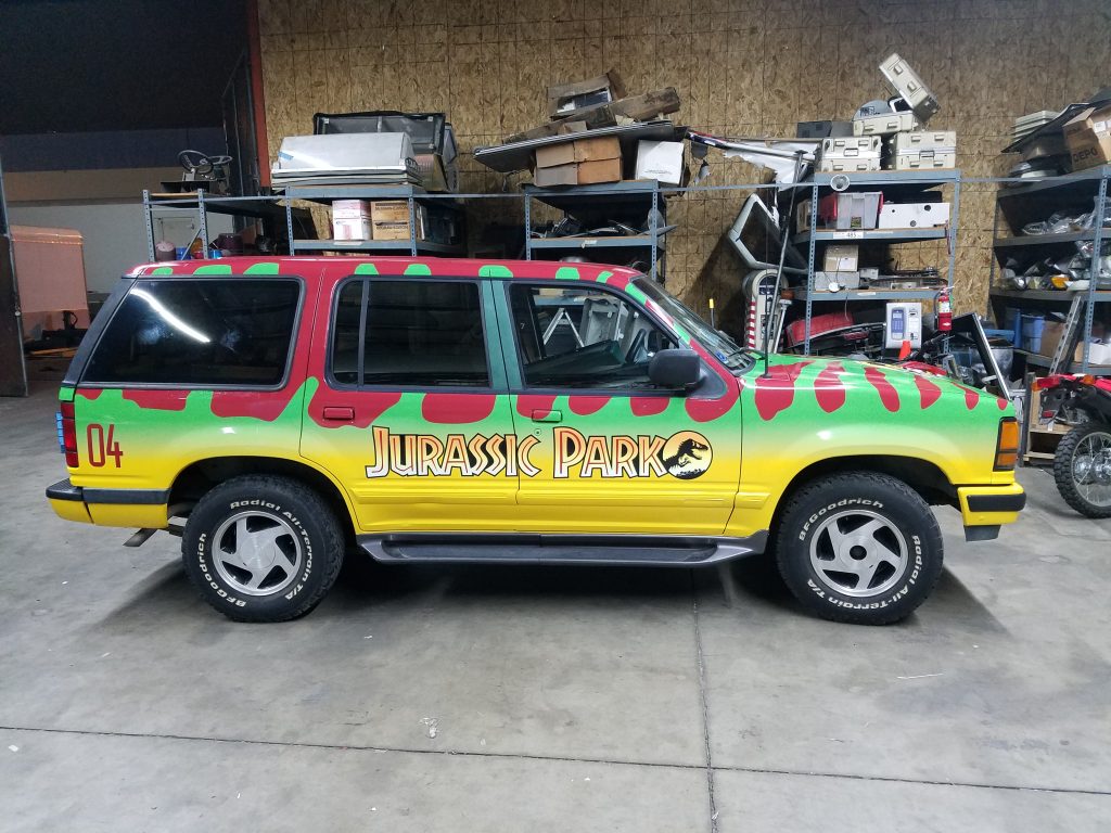 Jurassic Park Example Vehicle Wraps 5