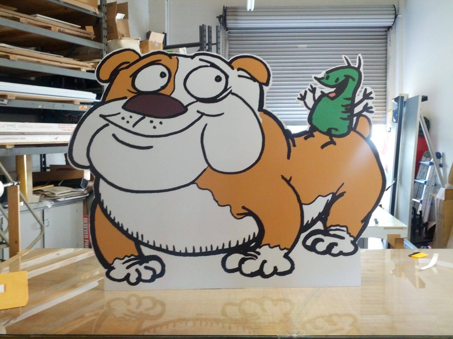 Cartoon Standee Examples 7