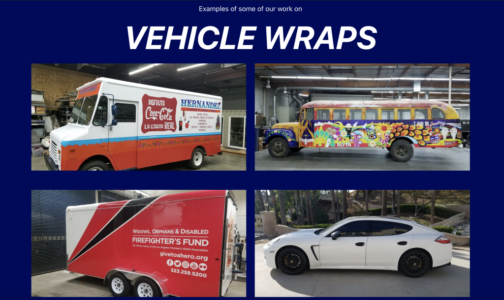 Vehicle Wraps