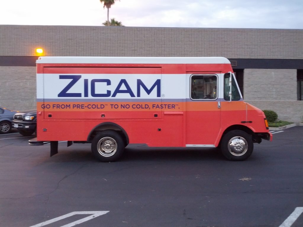 Zicam Truck Example Of A Vehicle Wrap 3